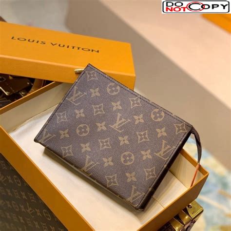 m47544 louis vuitton|Louis Vuitton Toiletry Pouch 19 Monogram Brown .